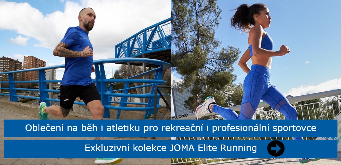 Sportovní oblečení na běh, atletiku, trénink, rekreační běh a running JOMA Elite sport training